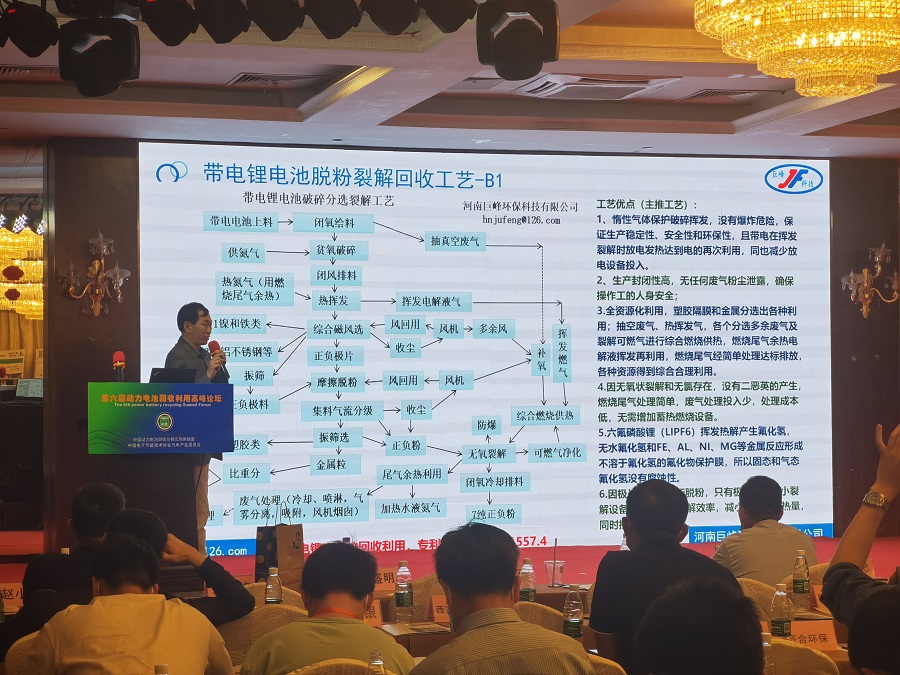 第六屆動力電池回收利用高峰論壇——巨鋒正在講課期間.jpg 第六屆動力電池回收利用高峰論壇——巨鋒正在講課期間.jpg